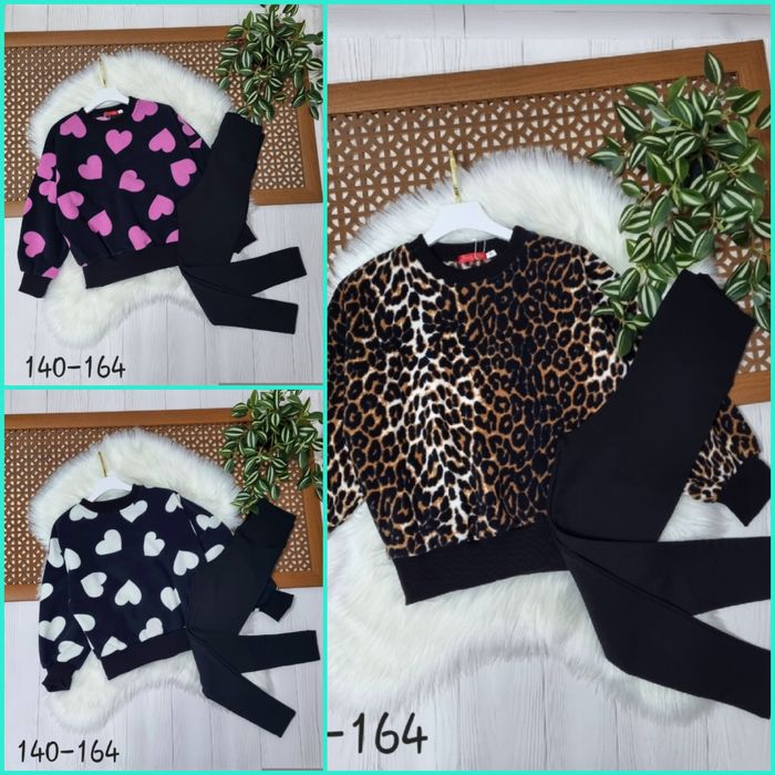 Теплий костюм з лосінами 158,164р