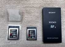 Kit Sony XQD – 32GB + 64GB + Leitor Oficial – Reduzido para €90