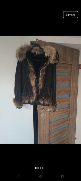 Kożuch skóra skóra
