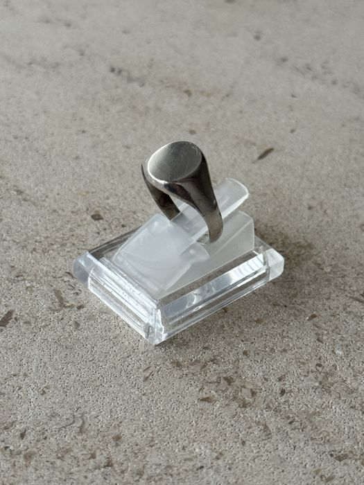 Anel de mesa/ sinete em prata portuguesa