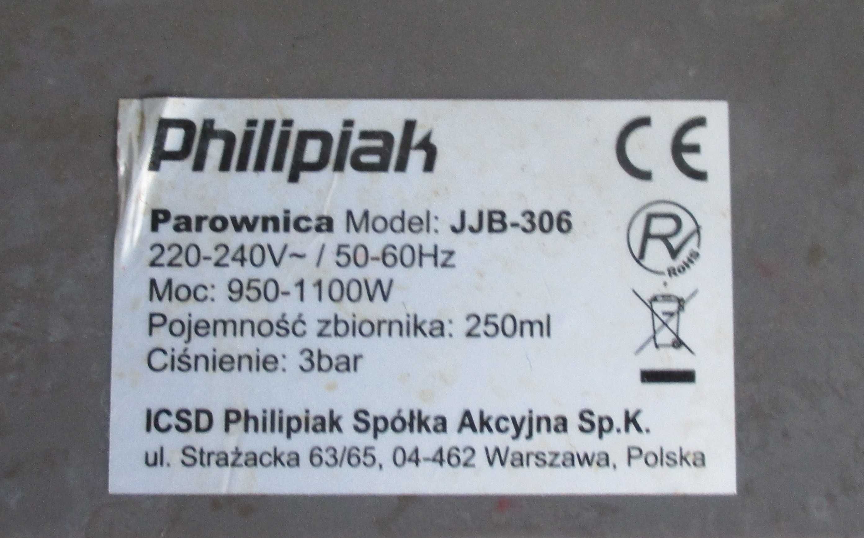 Parownica Philipiak Milano  JJB-306