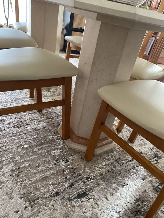 Mesa marmore como nova