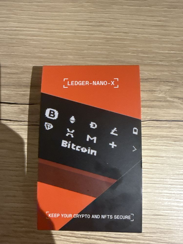 Ledger Nano X – Portfel sprzętowy do kryptowalut – NOWY