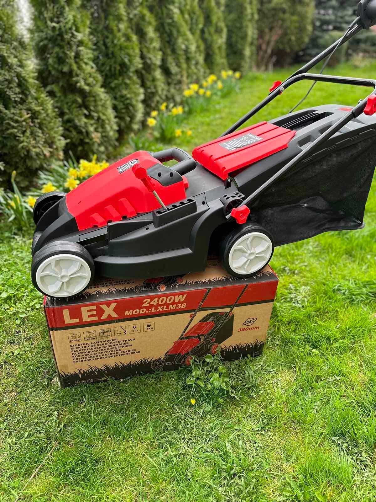 Професійні газонокосарки  Lex LXLM38 потужна електрична садова