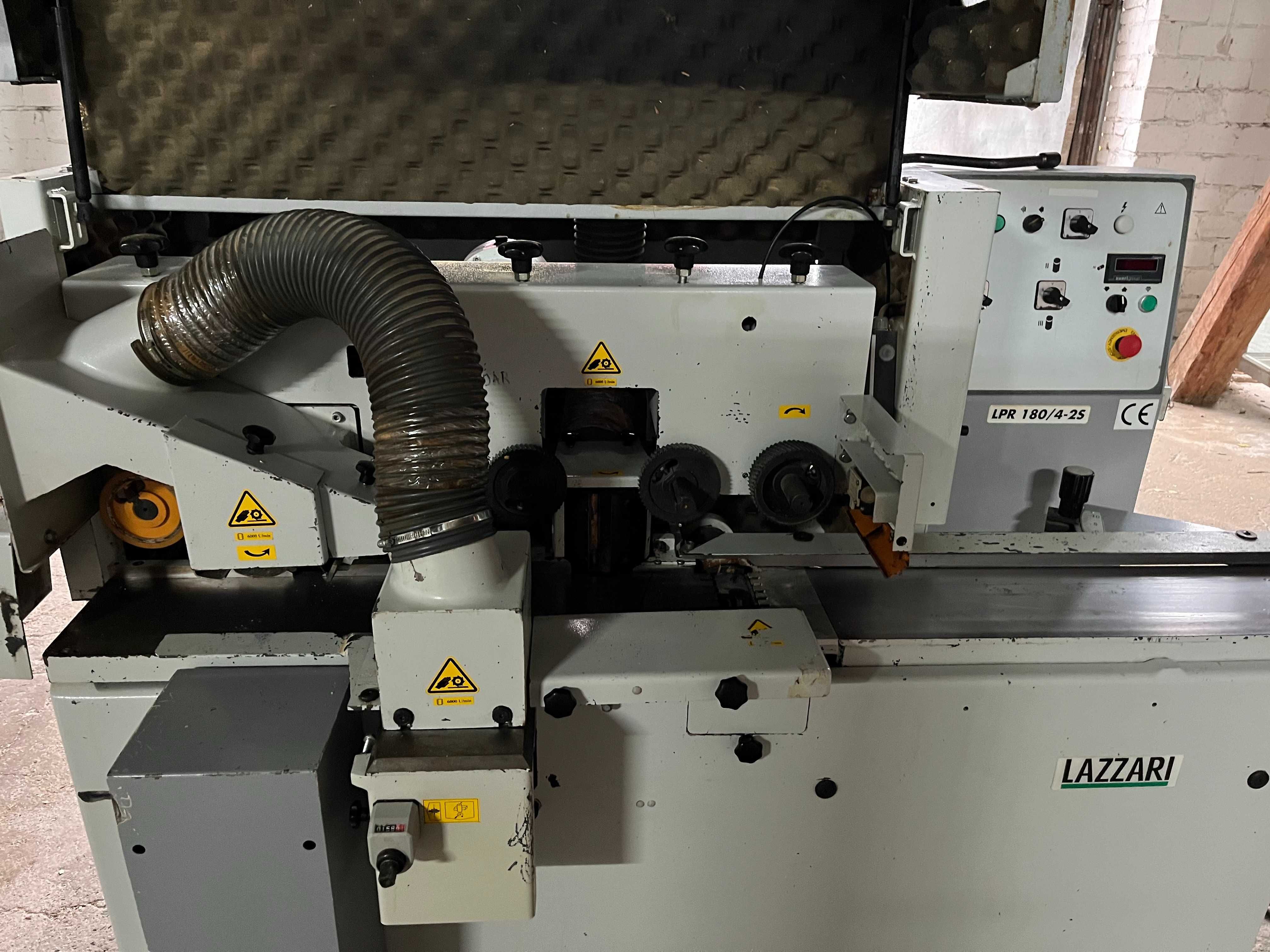 Strugarka czterostronna Lazzari LPR 180/4 - 2S