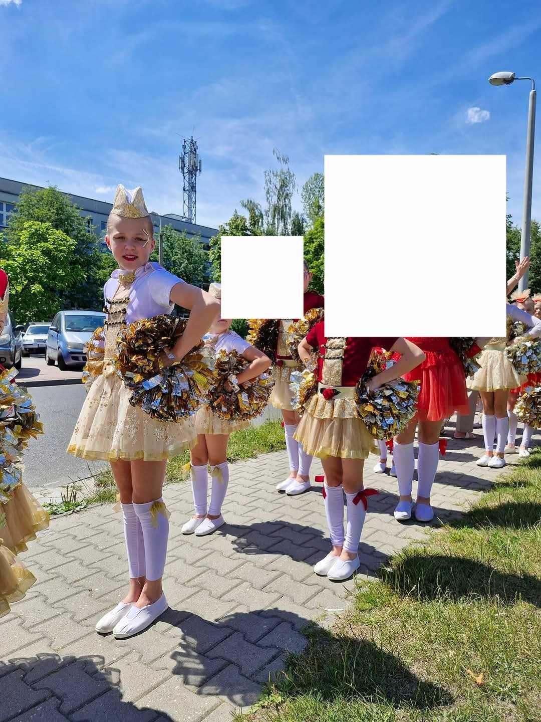 Strój do tańca 134 mażoretki mażoretka furażerka