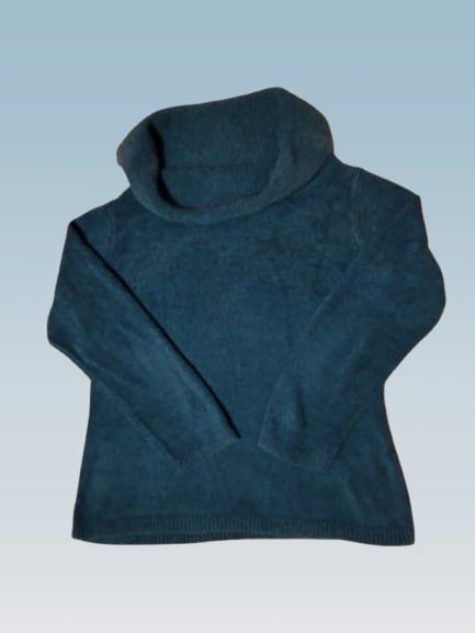 Елегантний в'язаний светр (світер) marks & spencer з коміром-хомутом –