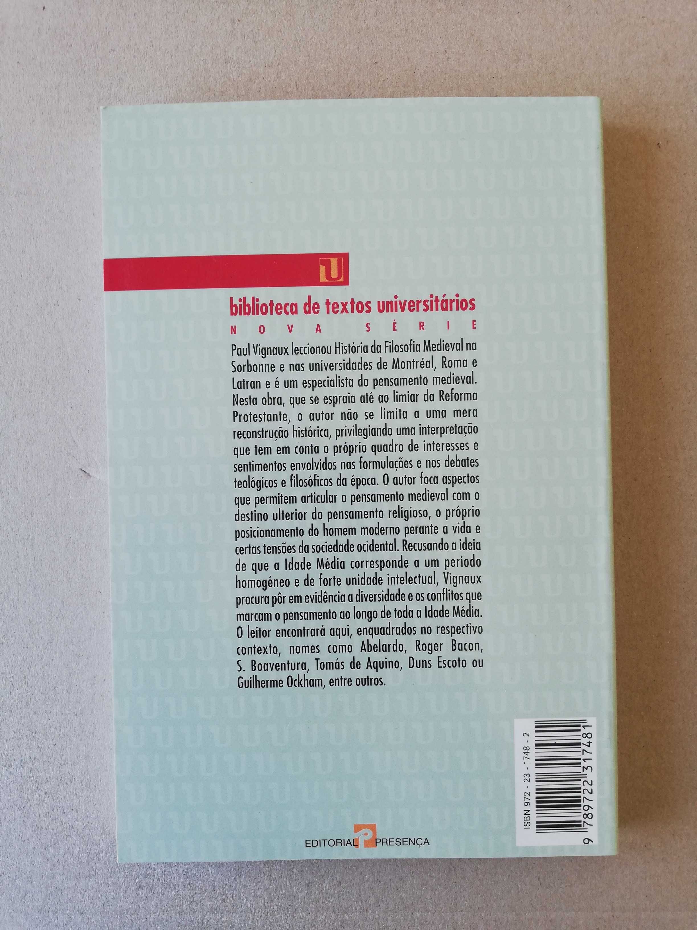A filosofia na Idade Média - Paul Vignaux