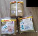 Dada 5 extra care  15-25kg 68szt Jumbo Bag złote 3 paczki