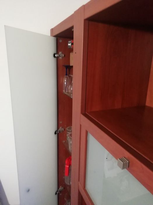 Móvel de sala de 4 elementos cereja aglomerado