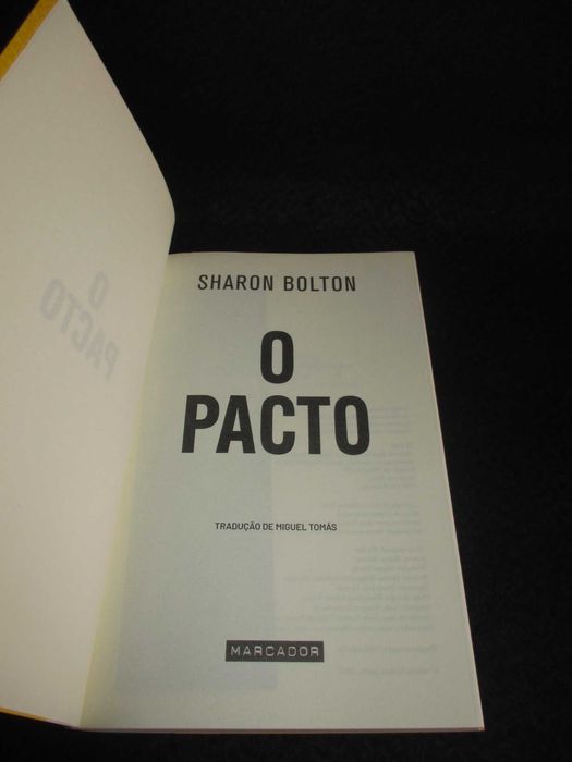 Livro O Pacto Sharon Bolton