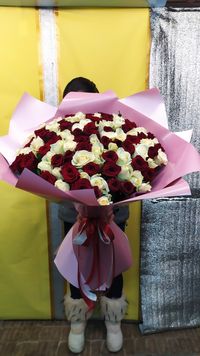 Букет роз, букет 51 роза, букет 101 роза, цветы, букеты Киев, доставка