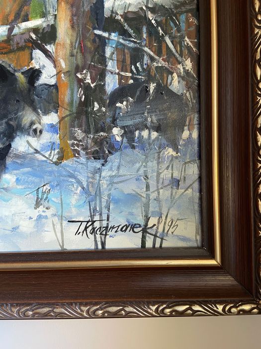 Obraz olejny T.Kaczmarek