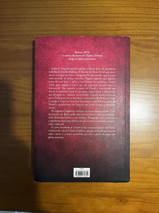 O Livro Inacabado de Dickens - Mathew Pearl