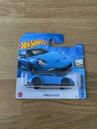 Hot Wheels Porsche 911 GT3 niebieski