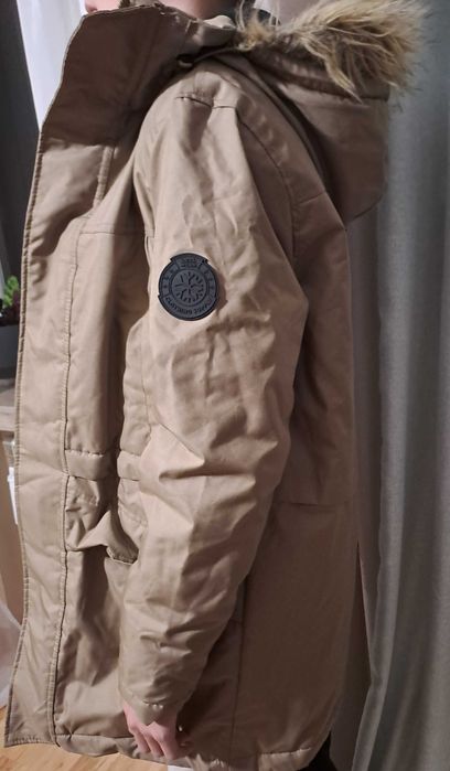 Męski/młodzieżowy płaszcz zimowy