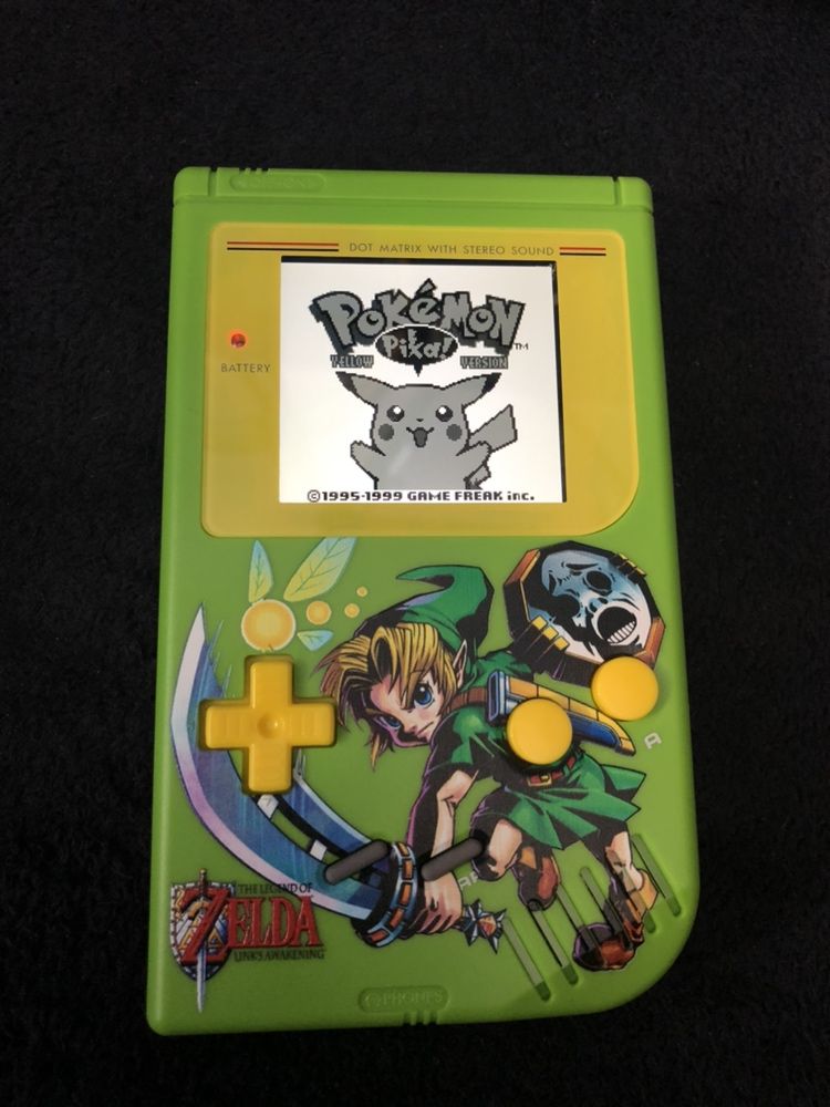Gameboy DMG Zelda Ekran IPS Podświetlany
