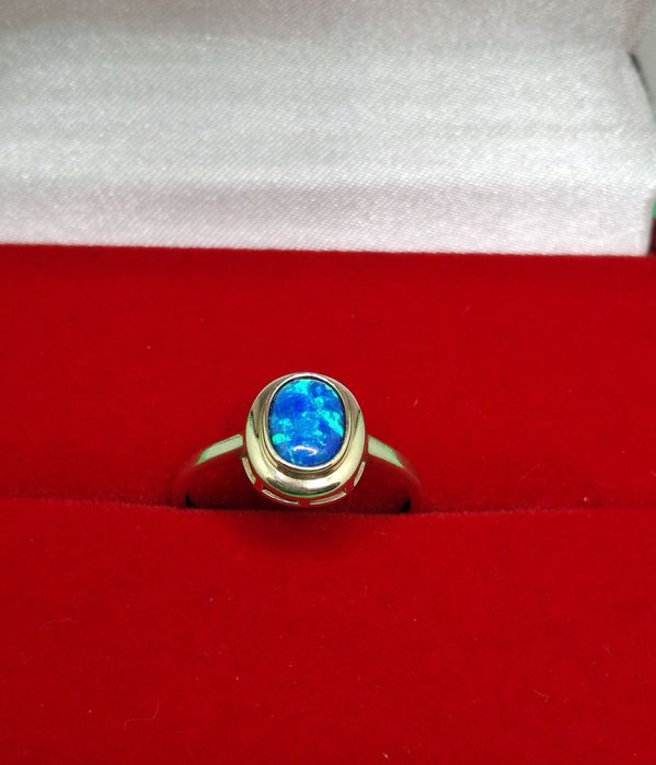 Złoty pierścionek próba 585