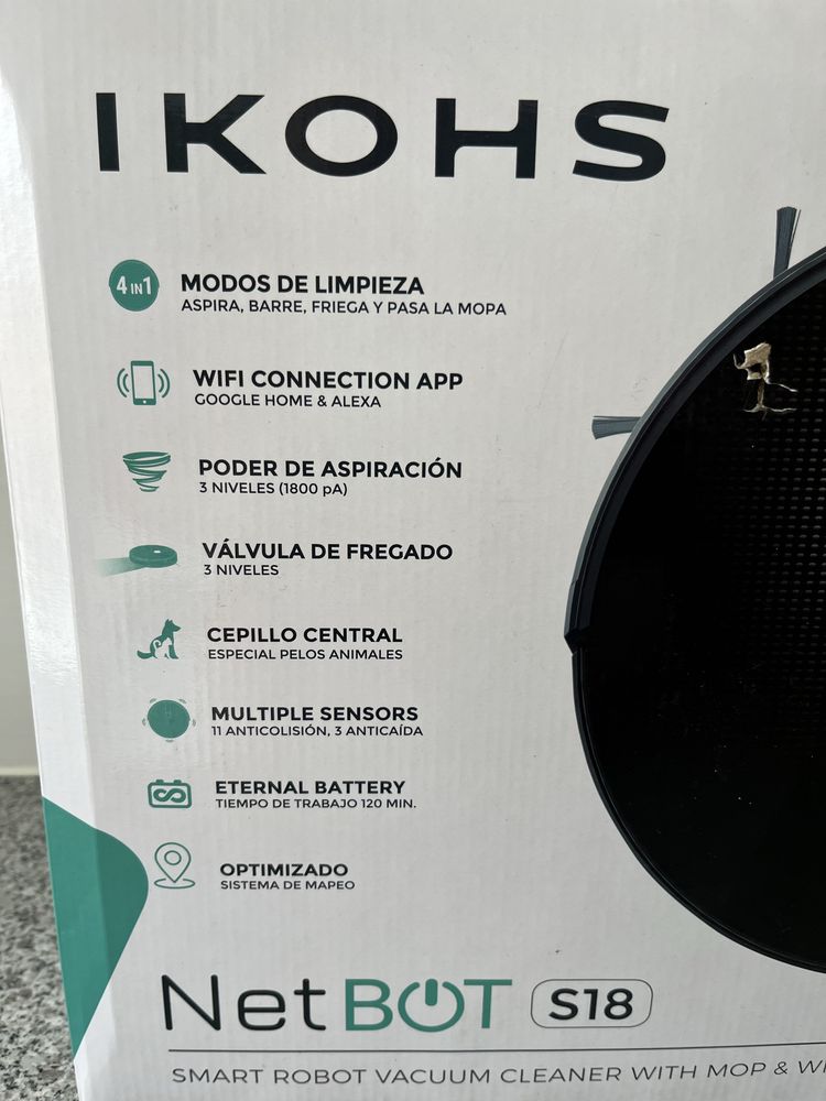 Aspirador robot Ikhos