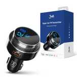 3MK HyperCar Charger Transmiter FM+ładowarka samochodowa - 2xUSB-A +