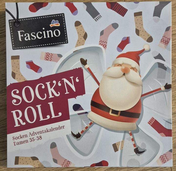 Kalendarz adwentowy ze skarpetkami