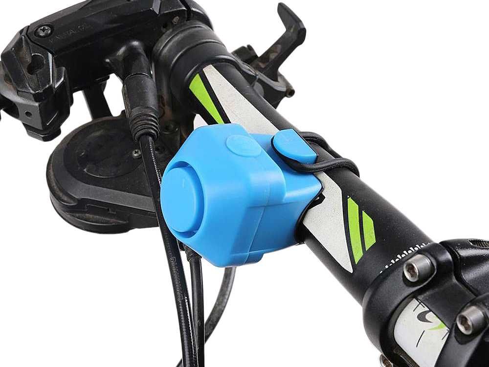 Dzwonek rowerowy klakson elektroniczny głośny 130 db syrena na rower