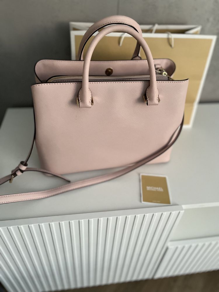 Michael Kors torba torebka skóra saffiano super stan