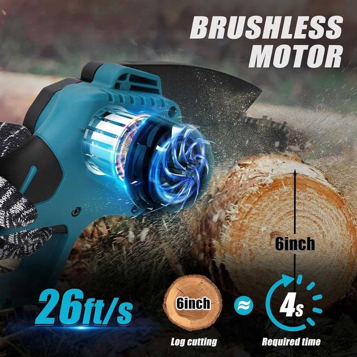 Panthem piła łańcuchowa z wysięgnikiem,kompatybilny z Makita, bez AKU