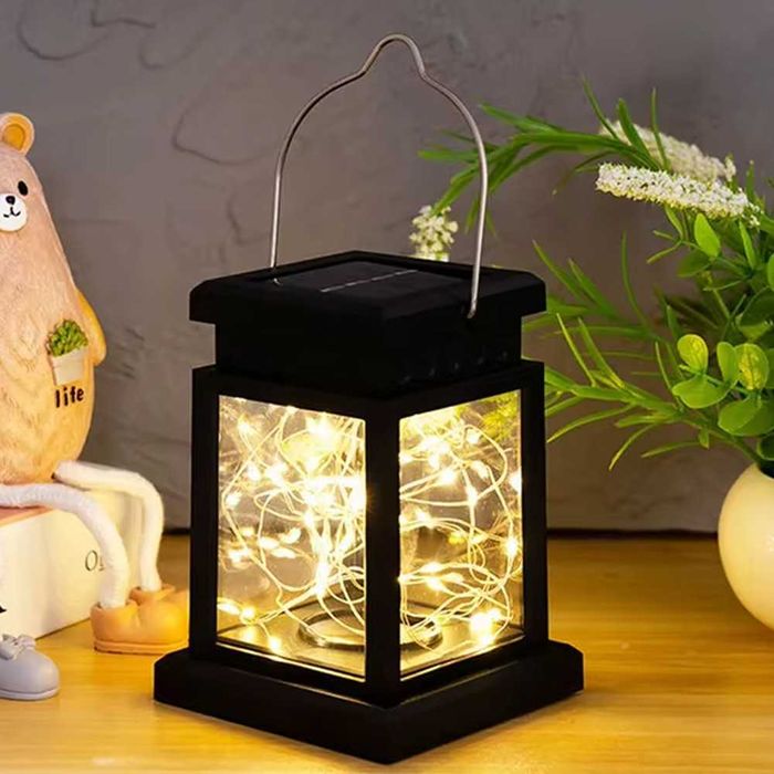 Вуличний світильник на сонячній батареї 12,5х9см, Теплий білий