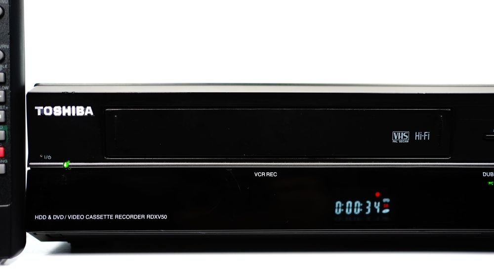 KOPIARKA z HDD i HDMI * Kopiuj VHS na DVD kasety na płyty Toshiba 100%