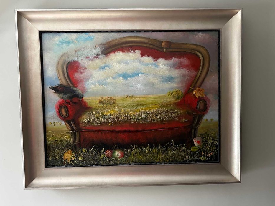 obraz Barbara Stępniewska Patzer, Podwójny Pejzaż