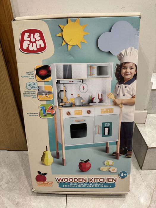 Kuchnia drewniana zabawkowa ele fun