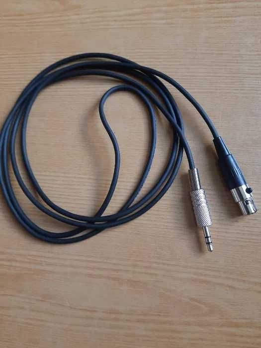 Кабель мини XLR female 3 pin - jack 3.5 мм trs (стерео)