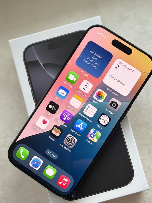 iPhone 16  Pro 256 BLACK Стан нового