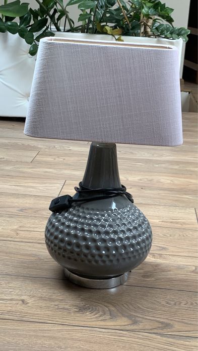 Lampka nocna szara polecam