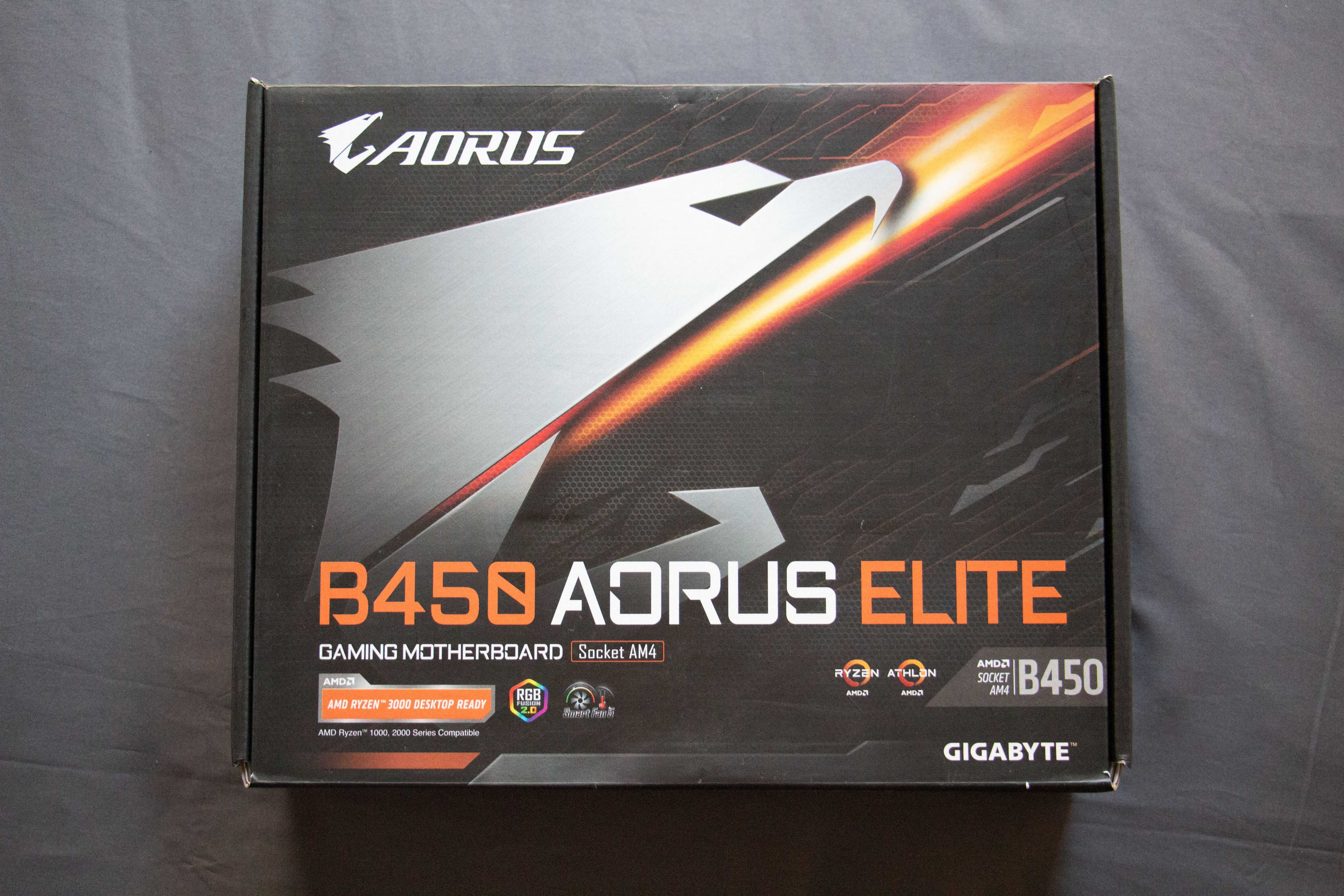 Gigabyte B450 Aorus Elite + AMD Ryzen 5 3600 + 16GB DDR4 RAM G. SKILL