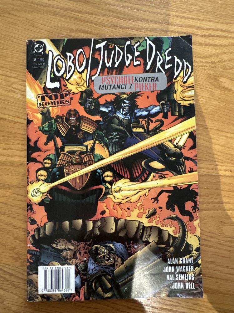 Lobo/Judge Dredd- Psychole kontra mutanci z piekla