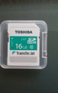 Toshiba superszybka bezp. profi karta pamięci SDHC 16 GB TransferJet.