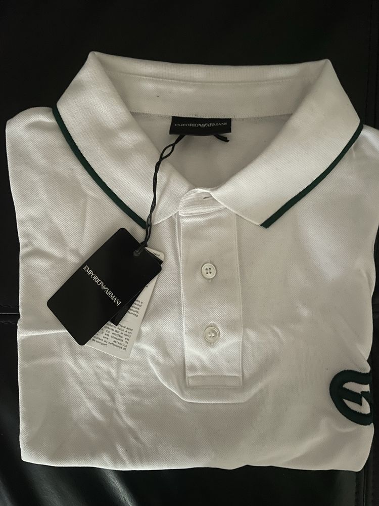 Męskie Polo domu mody Armani linia Emporio