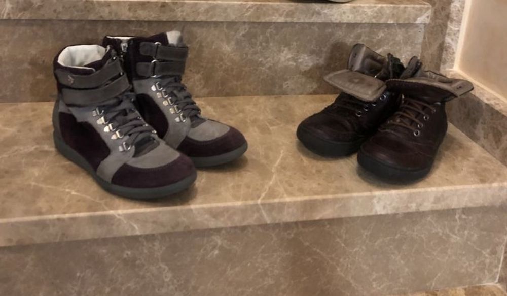 Р.32 Armani DSQuered2 Jarrett оригинал Ботинки сапоги сапожки черевики