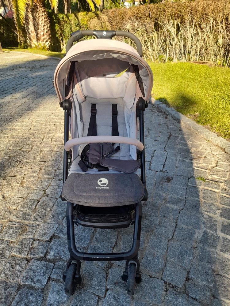 Carrinho de bebe Easywalker Rosa (Rebativel)
