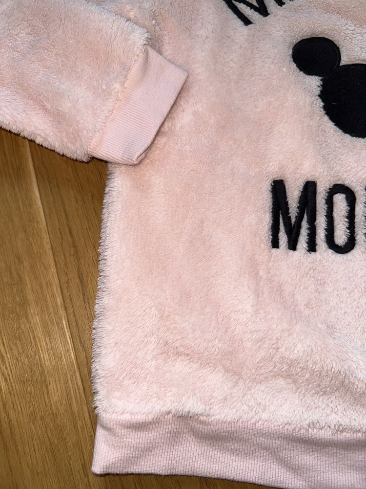 Bluza dziecięca polar, MYSZKA MINNIE, H&M, rozm.122/128, 6-8 lat