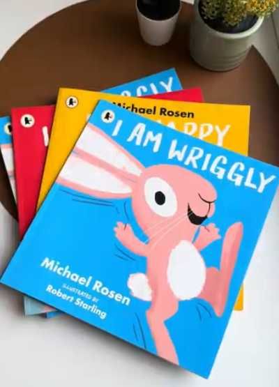 Дитяча англомовна книга I am, дитяча книга про емоції