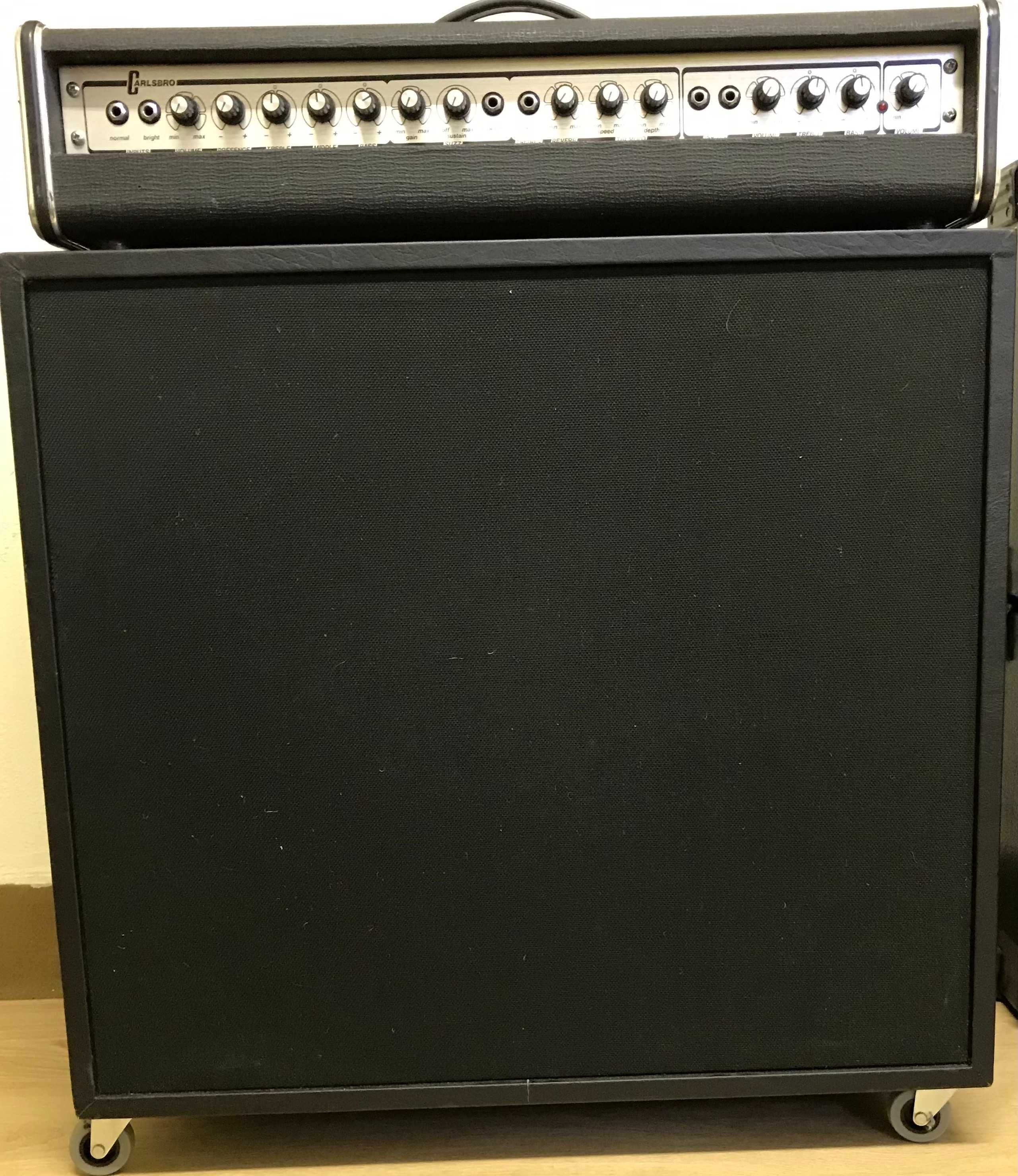 Amplificador de guitarra vintage (final dos anos 70)