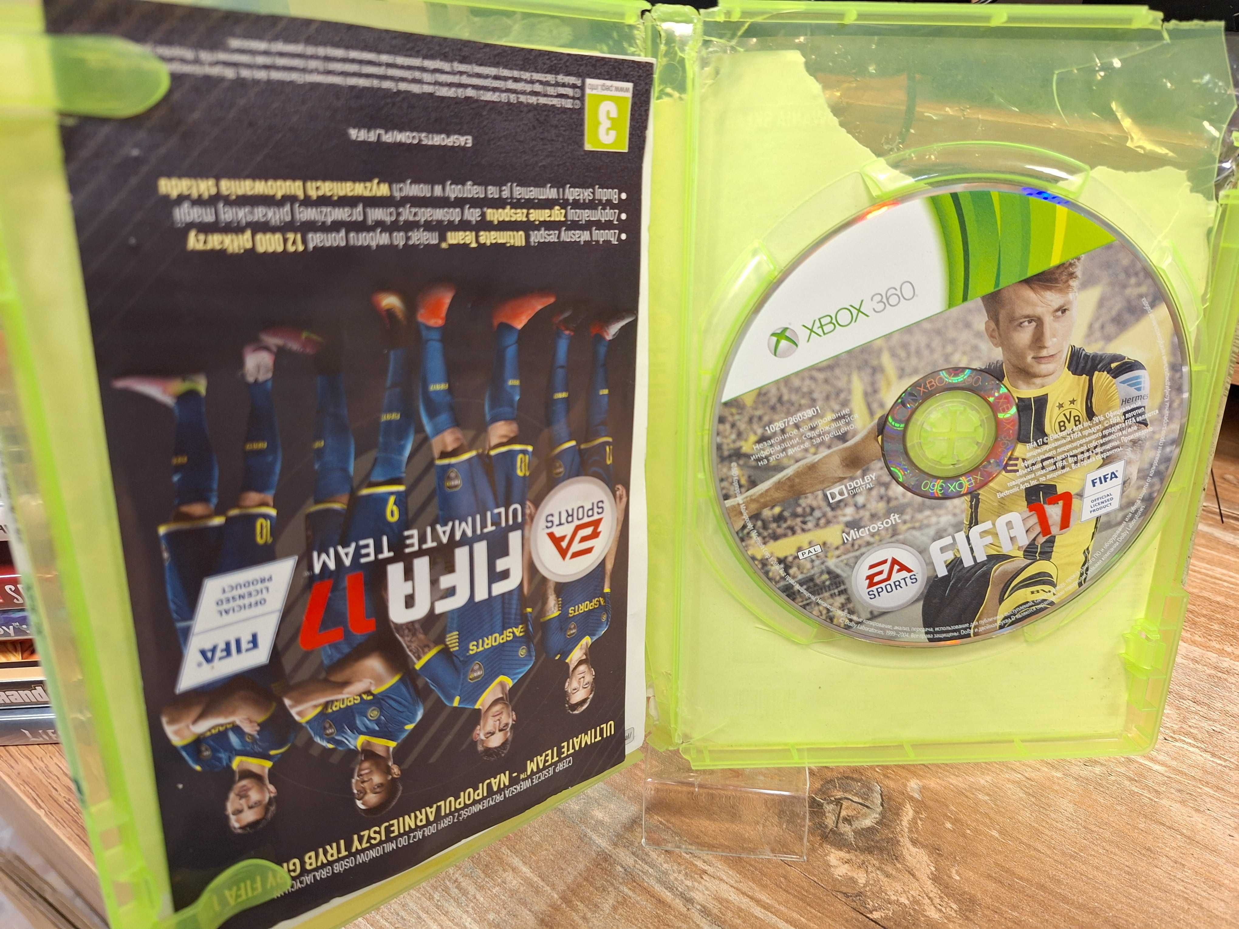 FIFA 17 XBOX 360 Sklep Wysyłka Wymiana