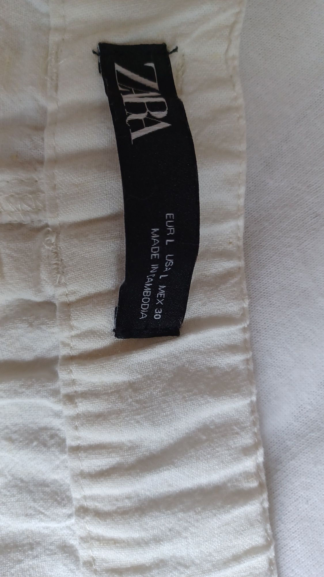 Calca Zara em branco