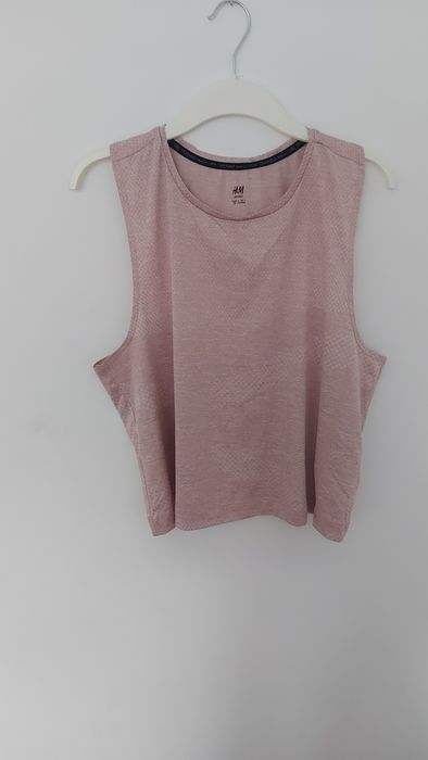 Koszulka treningowa luźna, bez rękawów H&M damskie  roz. L