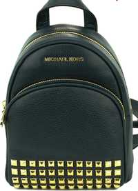 MICHAEL KORS  Abbey Mini Backpack Bag Studded Pebbled Leather