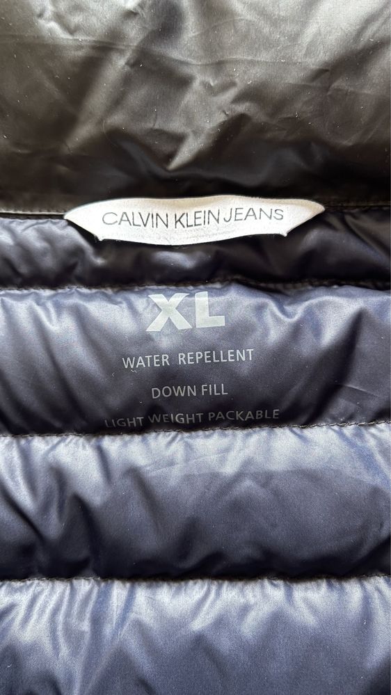 Kurtka puchowa Calvin Klein CK rozmiar XL