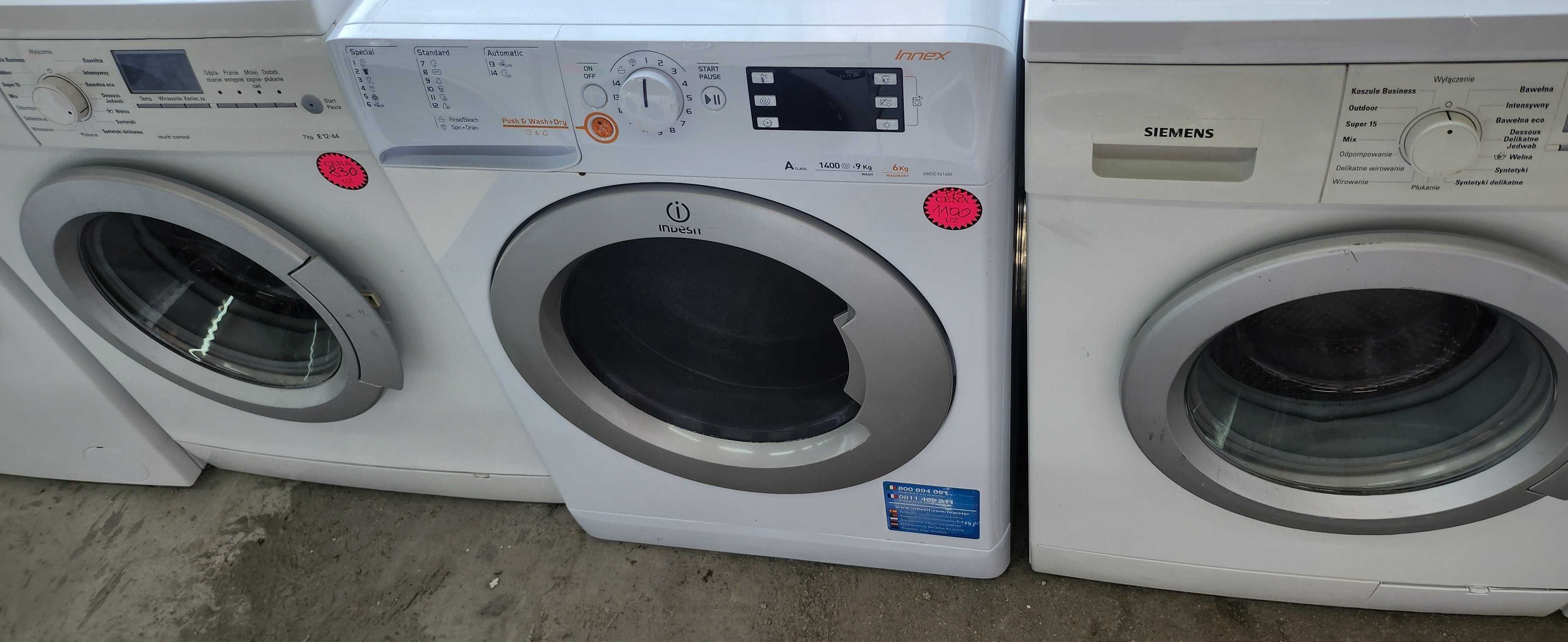 JANKI, ul. WSPÓLNA 6 Pralko-suszarka Indesit 9/6kg 1400obr